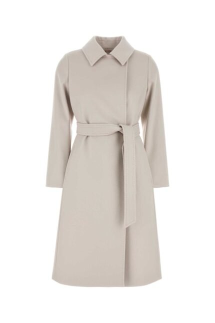 Sand wool Bcollag coat