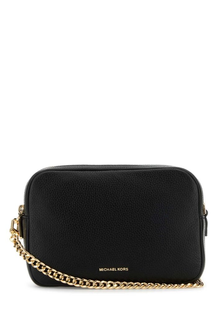 Black leather medium Bryant shoulder bag - Image 1