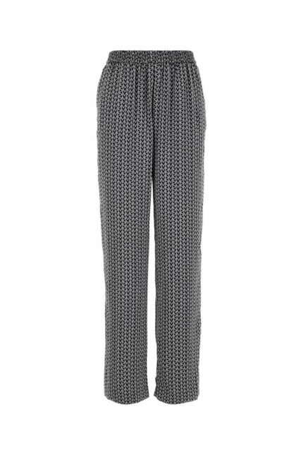 Printed satin pant