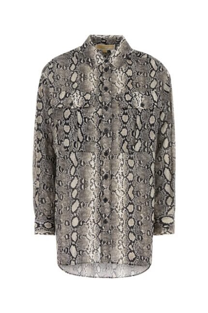 Printed cotton shirt