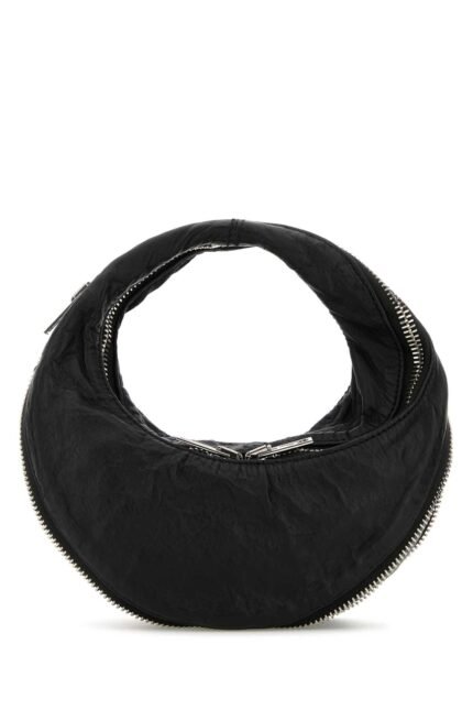 Black leather Twist handbag