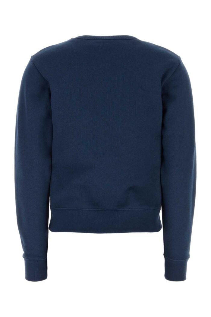 navy blue cotton sweatshirt - Image 2