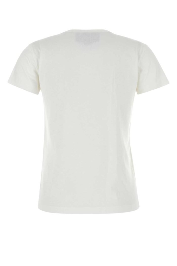 White silk t-shirt - Image 2