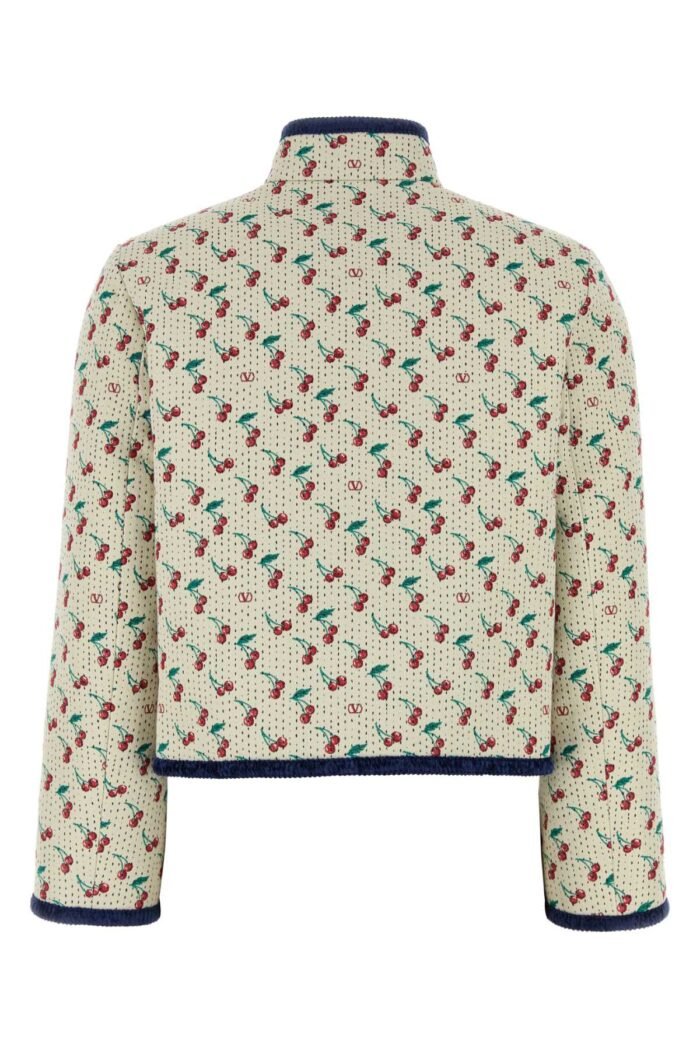 Embroidered jacquard jacket - Image 2