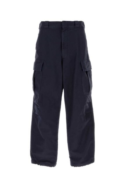 Navy blue twill cargo pant