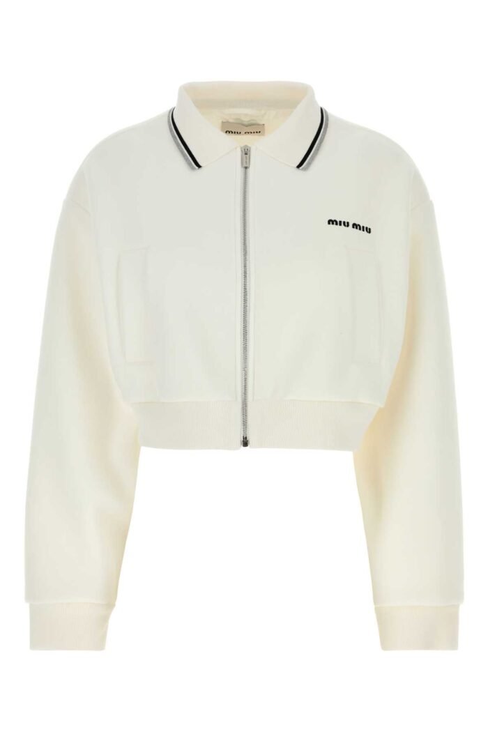 White piquet jacket - Image 1
