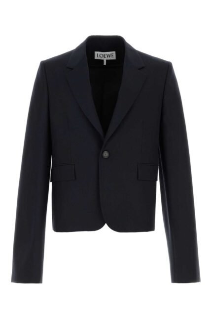 Midnight blue wool blazer