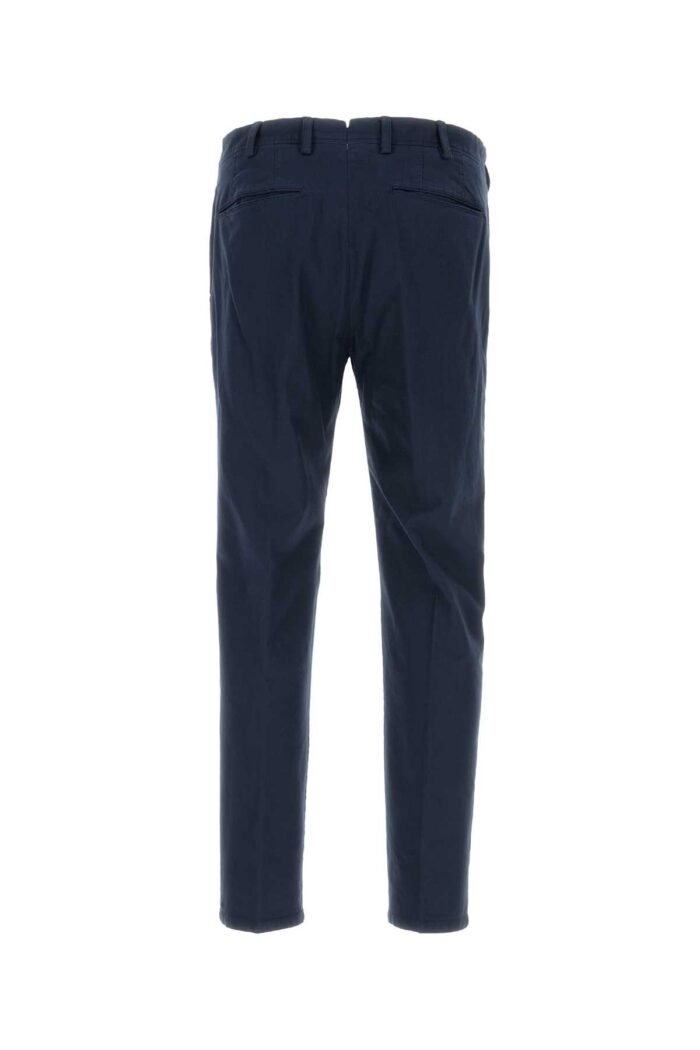 Blue stretch cotton pant - Image 2