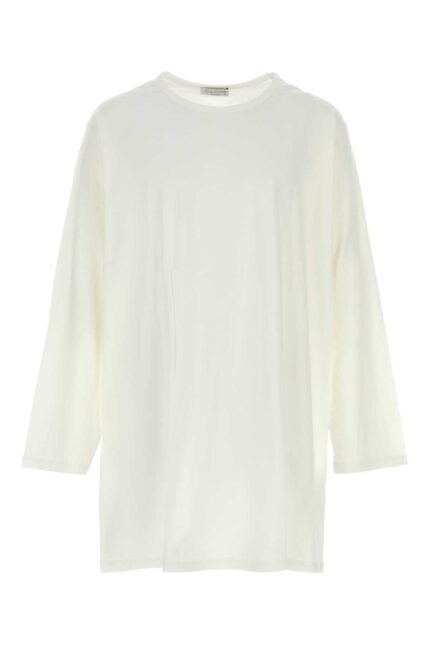 White cotton oversize t-shirt