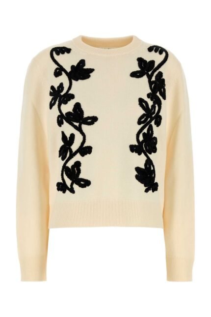 Cream wool sweater