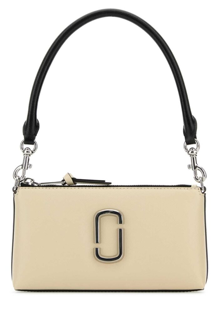 Two-tone leather Snapshot shoulder bag - Image 1