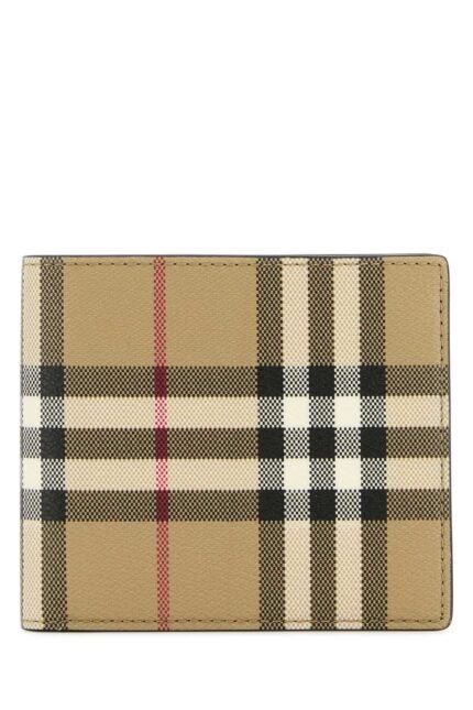 Printed canvas wallet