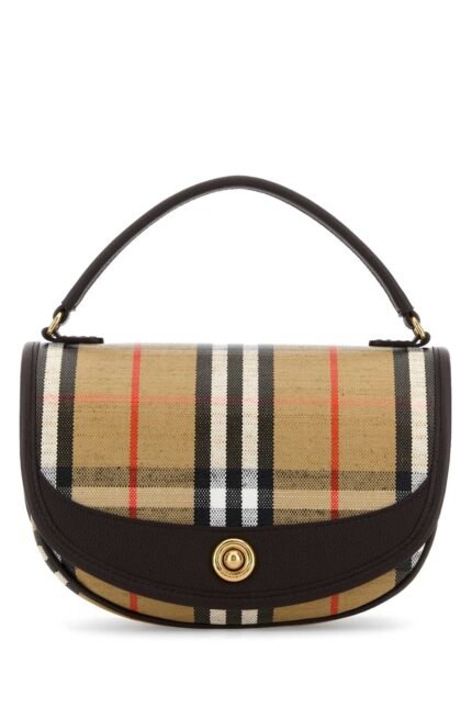 Embroidered canvas Highlands handbag