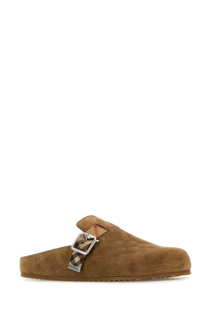 Camel suede slippers - Image 2