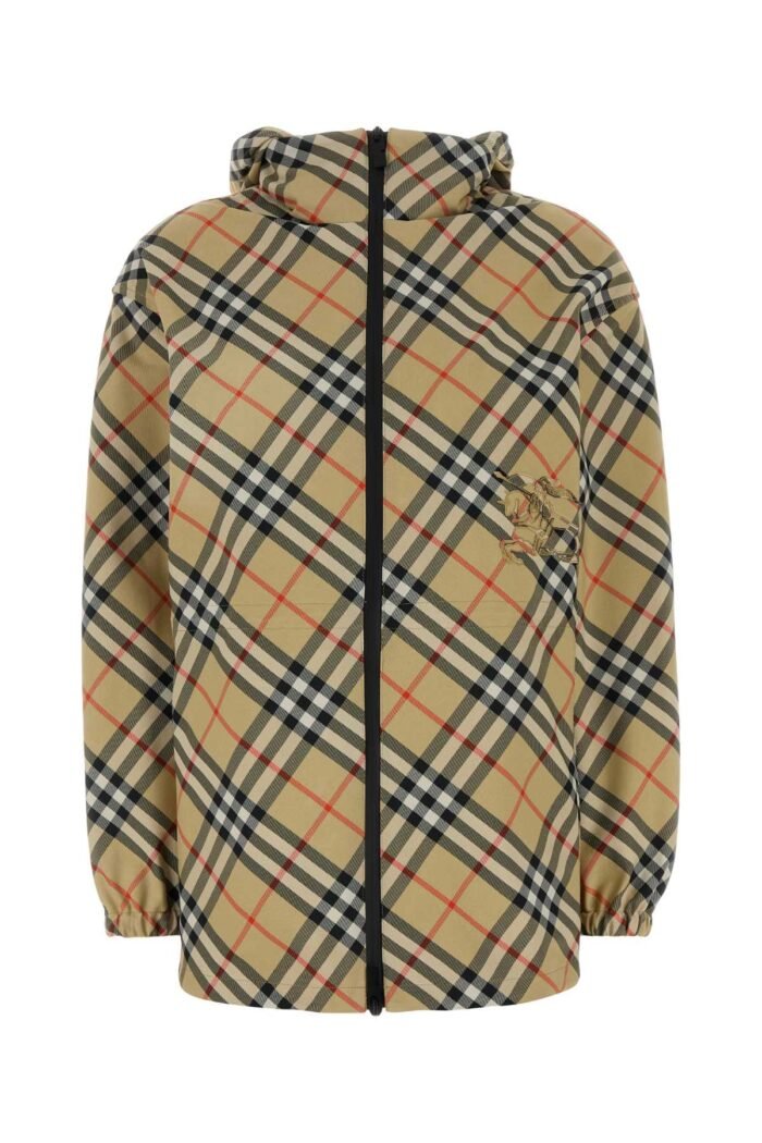 Embroidered polyester jacket - Image 1
