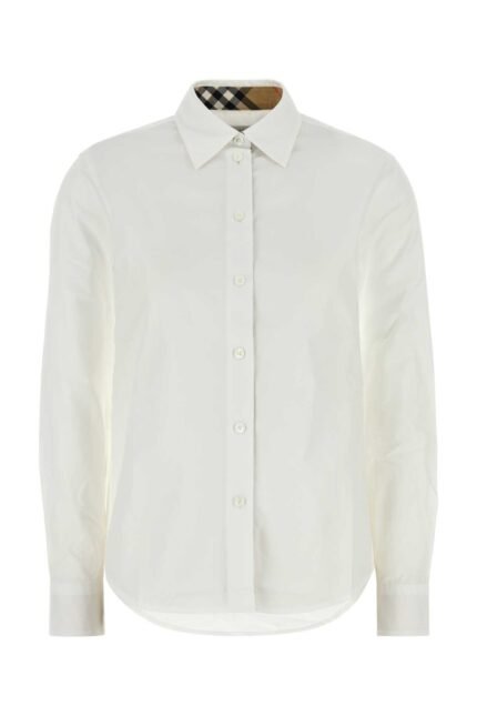 White poplin shirt