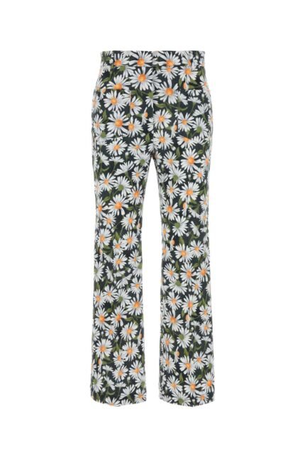 Printed stretch cotton Arten1234 pant