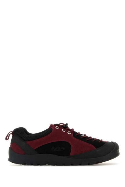 Two-tone suede and fabric Jasper Rocks sneakers
