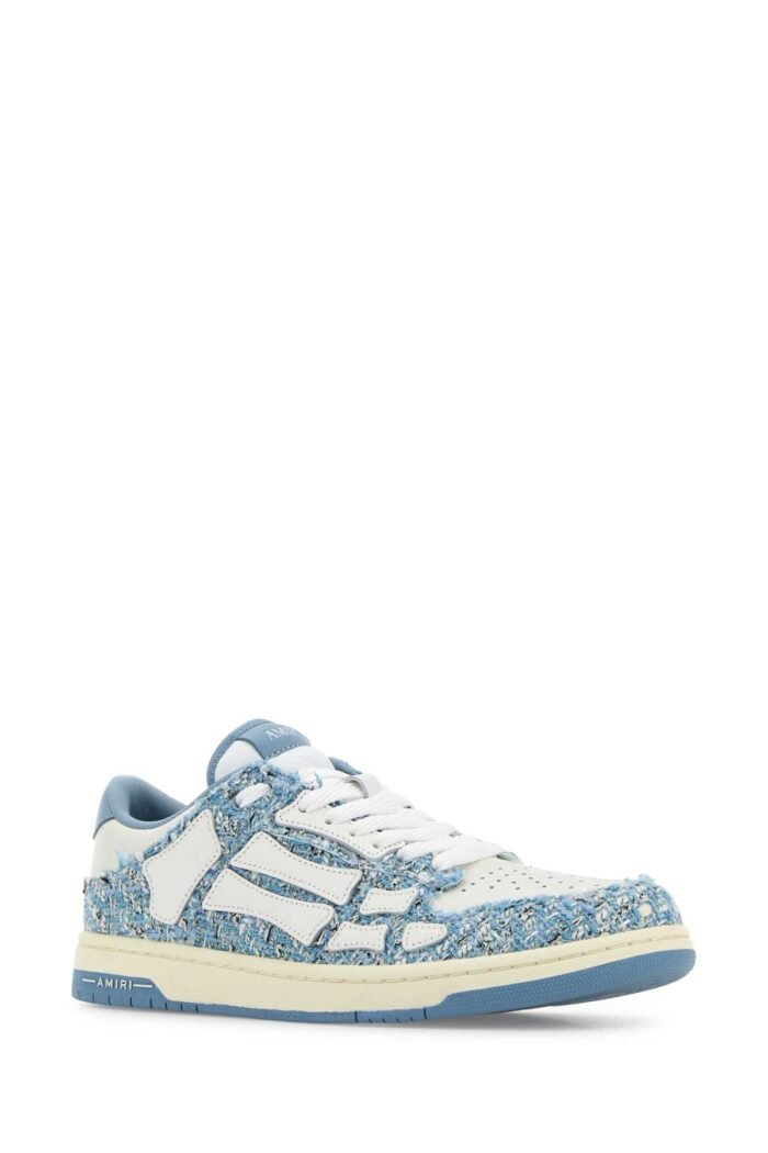 Tow-tone boucle Skel sneakers - Image 2