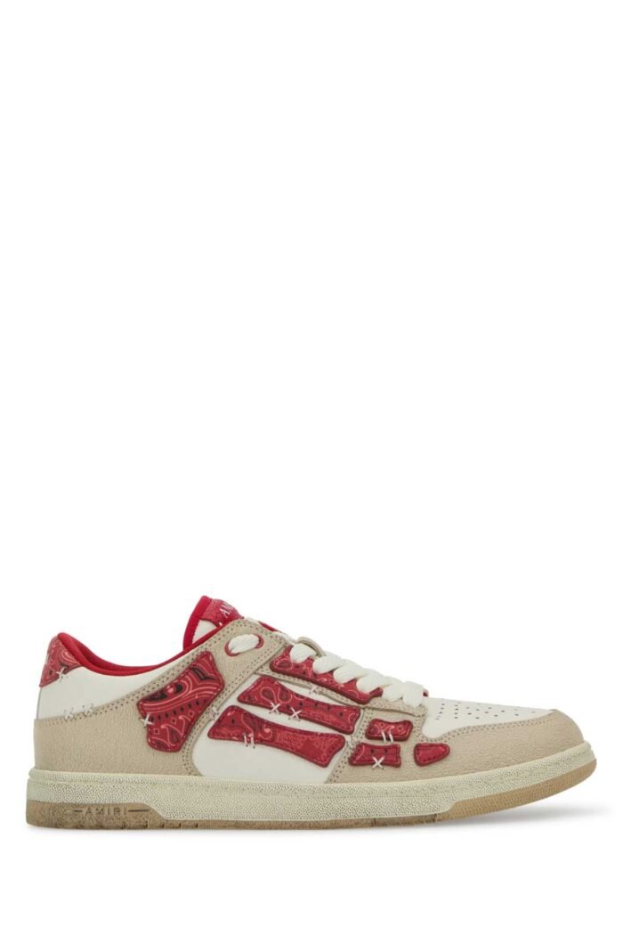 Tow-tone leather Bandana Skel sneakers - Image 1