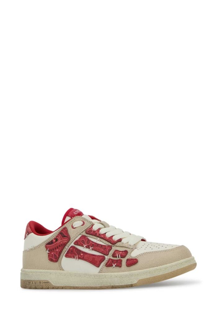 Tow-tone leather Bandana Skel sneakers - Image 2