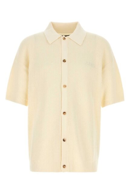 Cream crochet shirt