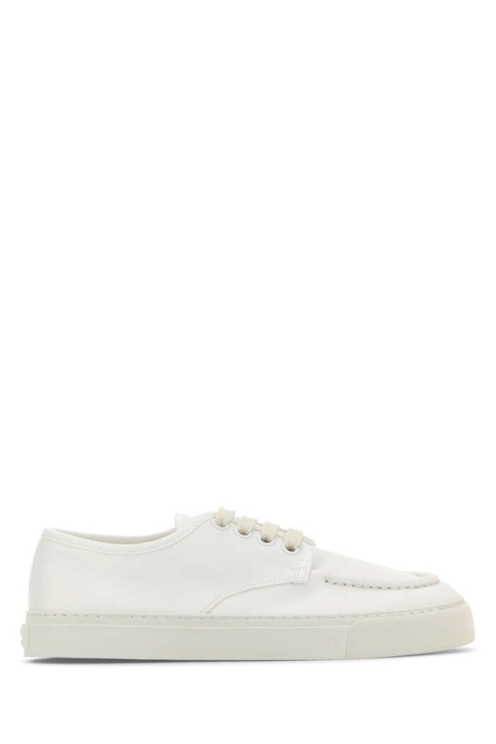 White canvas sneakers - Image 1