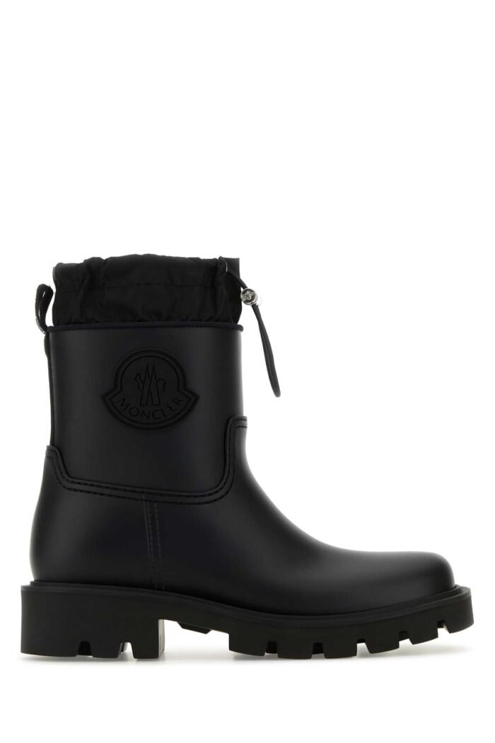 Black rubber Kickstream ankle boots - Image 1