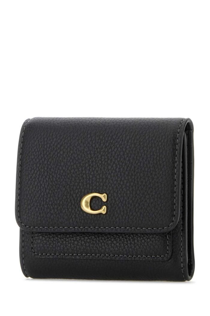 Black leather wallet - Image 2
