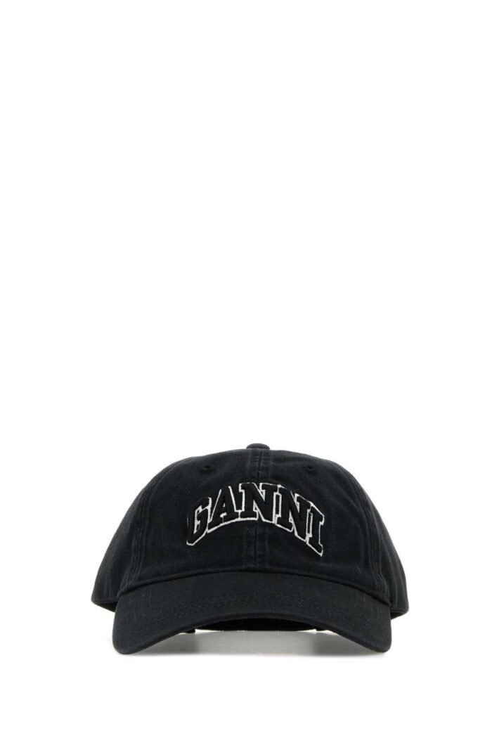Slate cotton baseball cap - Image 1