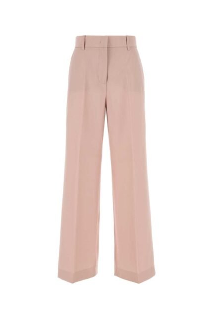 Light pink wool Visivo palazzo pant