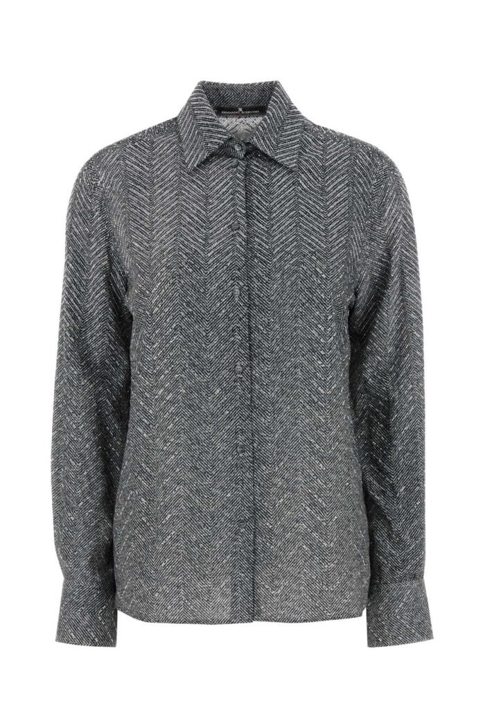 Printed viscose shirt - Image 1