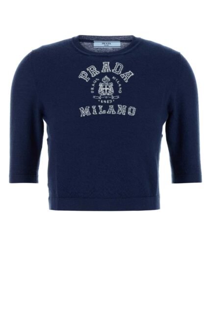 Blue cashmere sweater