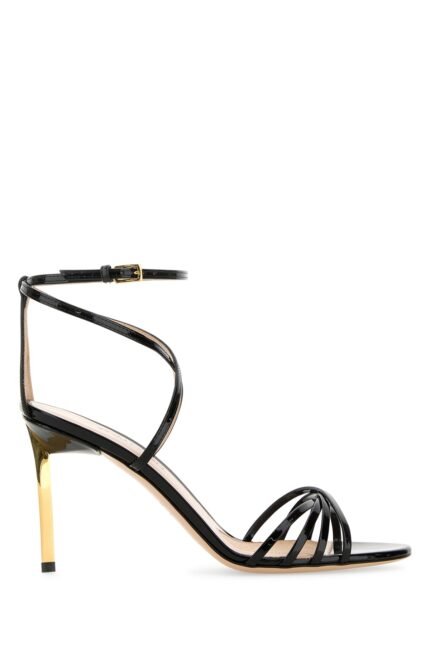 PATENT LEATHER SANDAL